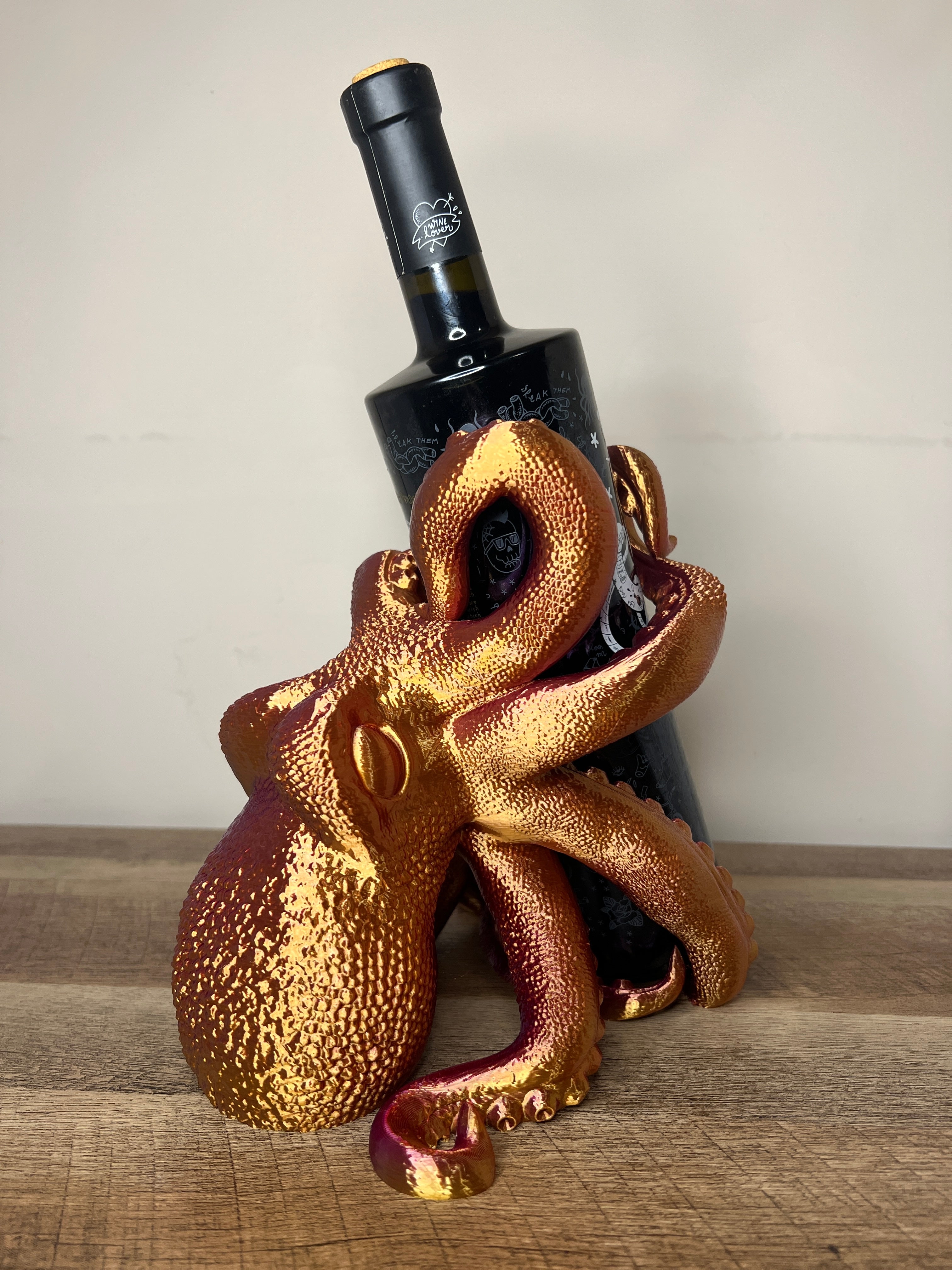 Octopus Wine Holder Articulat3d Designs